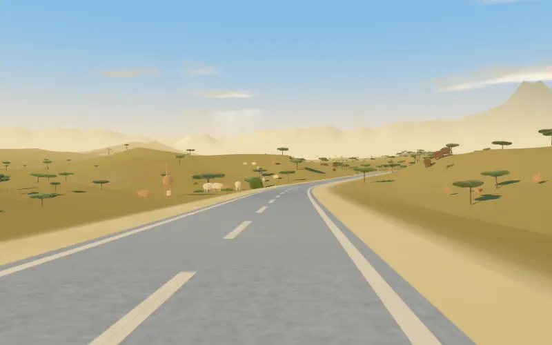 Safari — acacia and open savannah